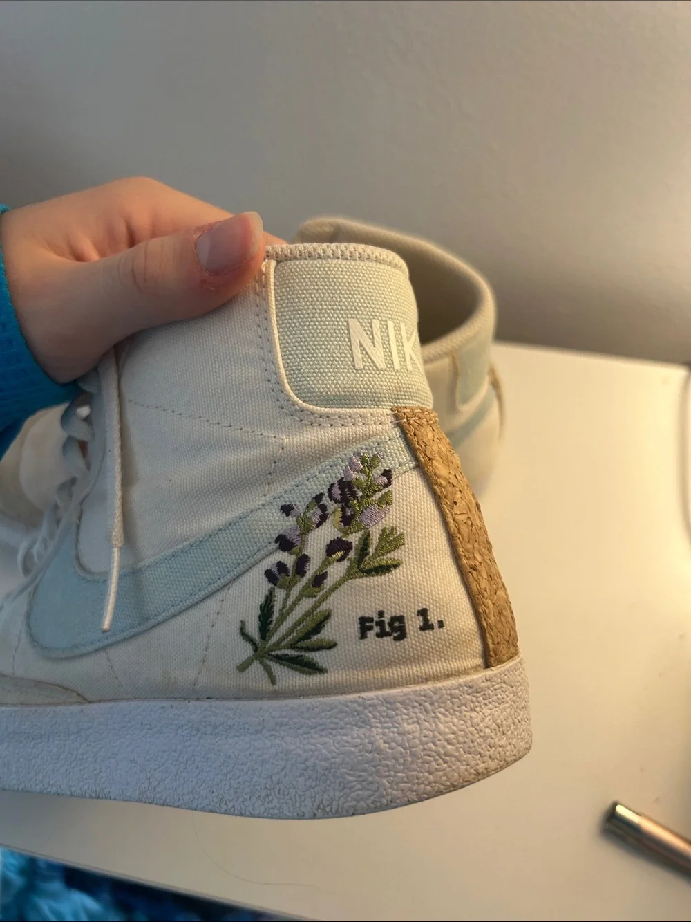 Nike High-Top Indigo Women’s Size 7 Blazers